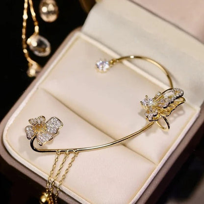 💐Butterfly Tassel Style Zircon Earrings | Perfect Gift 🎁