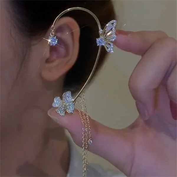 💐Butterfly Tassel Style Zircon Earrings | Perfect Gift 🎁