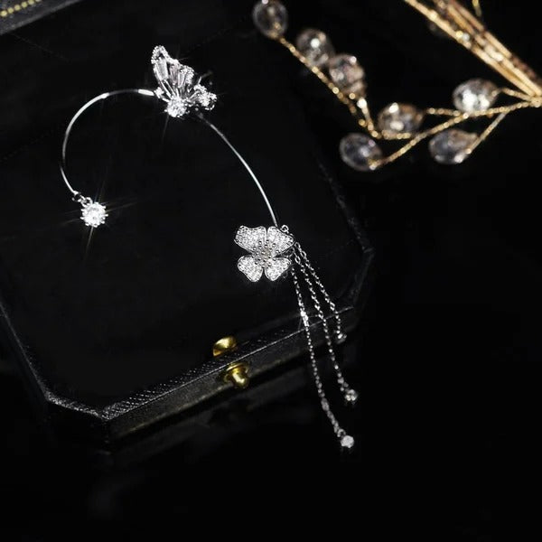 💐Butterfly Tassel Style Zircon Earrings | Perfect Gift 🎁