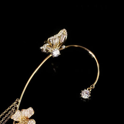 💐Butterfly Tassel Style Zircon Earrings | Perfect Gift 🎁
