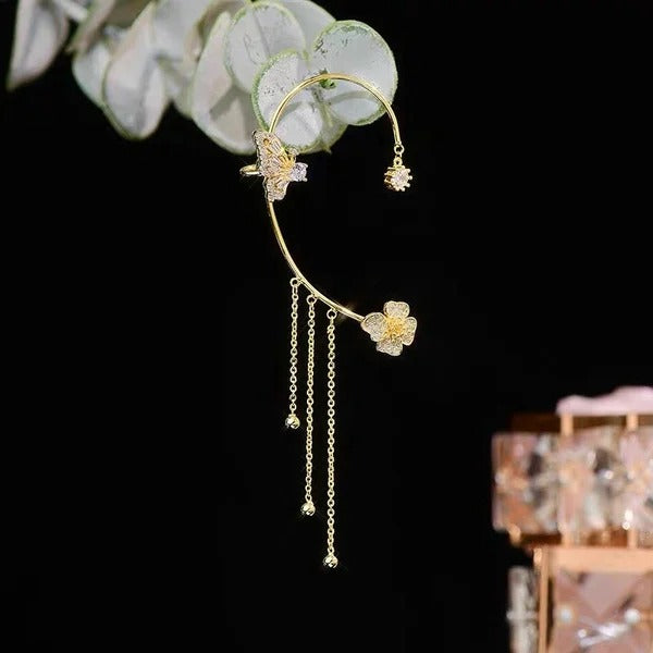 💐Butterfly Tassel Style Zircon Earrings | Perfect Gift 🎁