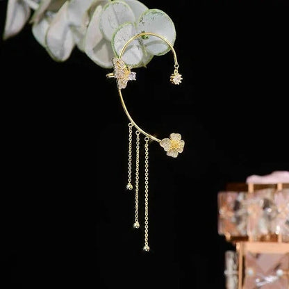 💐Butterfly Tassel Style Zircon Earrings | Perfect Gift 🎁