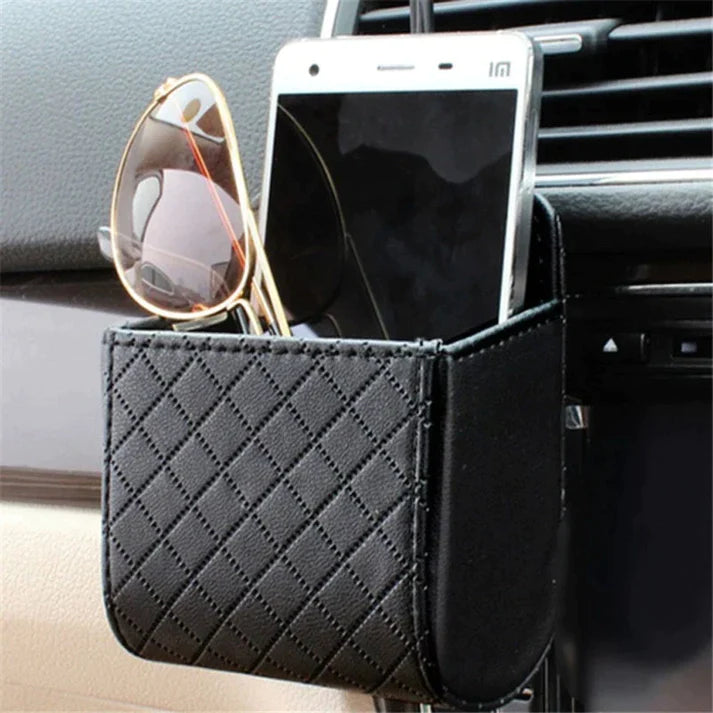 Car Seat PU Back Storage