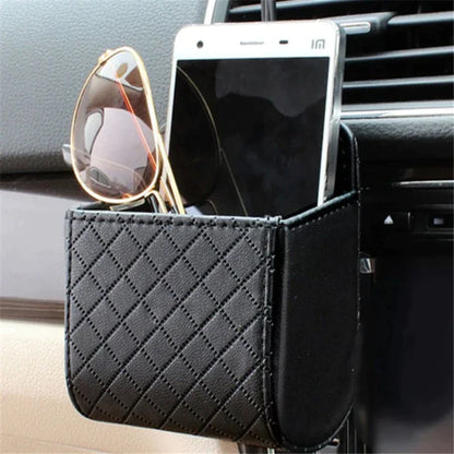 Car Seat PU Back Storage