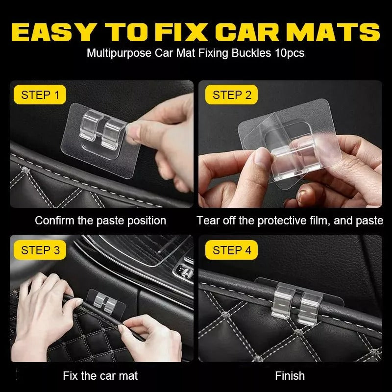 Multipurpose Car Mat Fixing Buckles