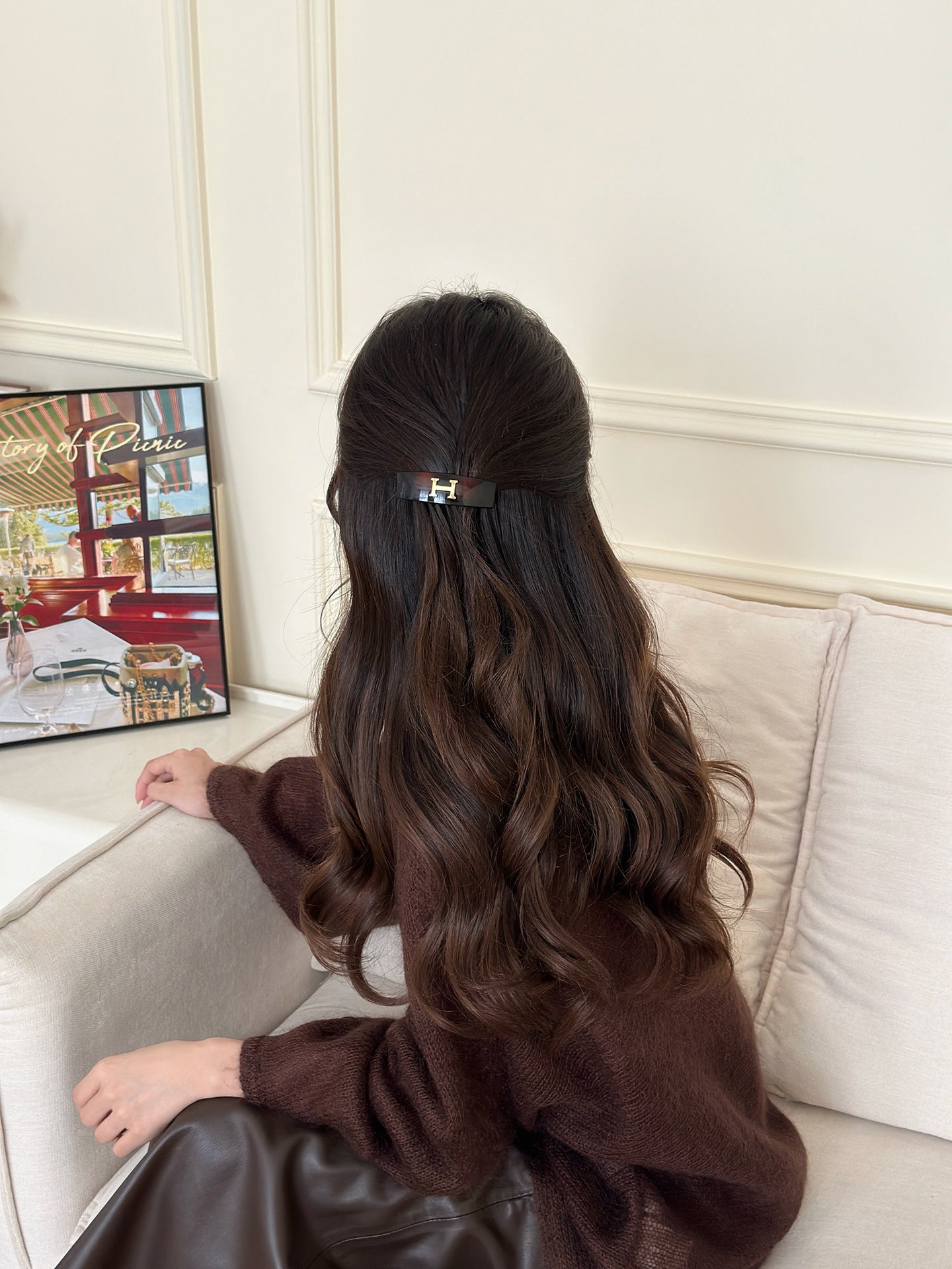 Korean-style trendy letter H upside-down comb（🔥Buy 2 Get 2 Free🔥）