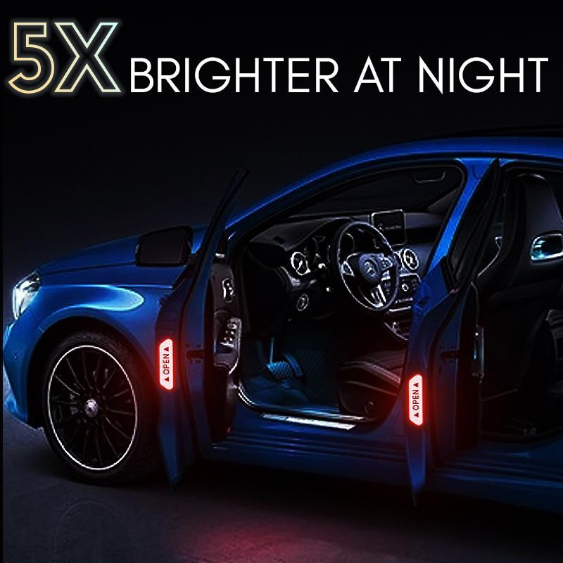 Universal Car Reflective Diamond Strips (Set of 4)