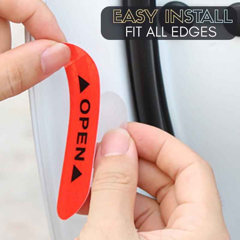 Universal Car Reflective Diamond Strips (Set of 4)