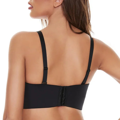 Full Support Seamless Strapless Convertible Bandeau Bra