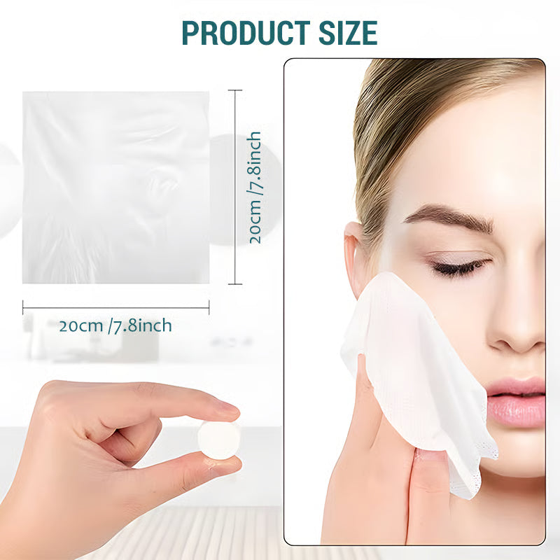 ✨Premium Pure Cotton Compressed Towels