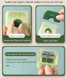Portable 2-in-1 Bangs Comb Hair Trimmer 💥