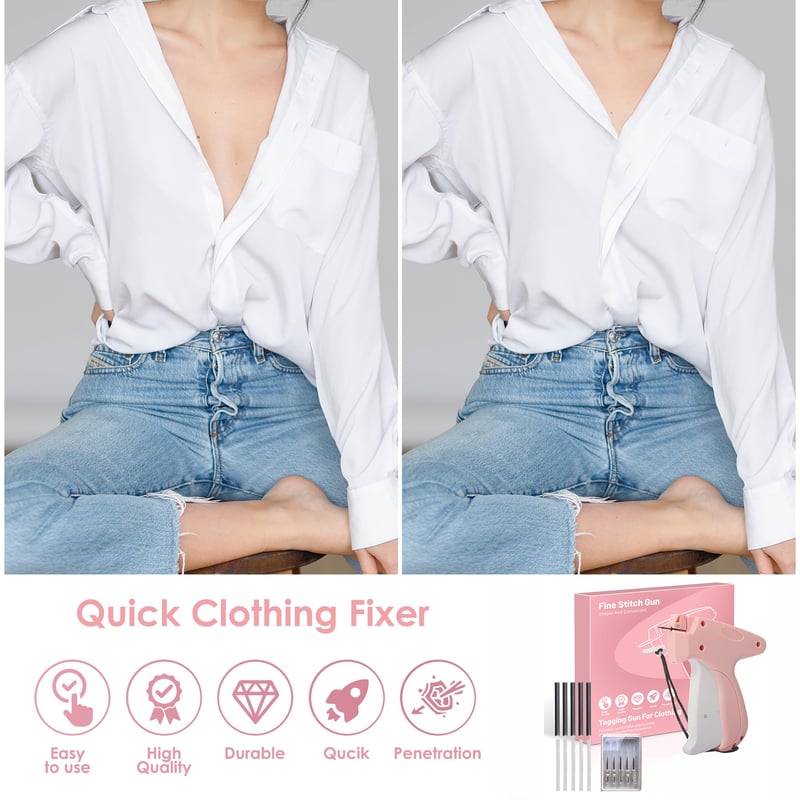 👍🏻Handheld Stitch Tag Gun Quick Clothing Fixer