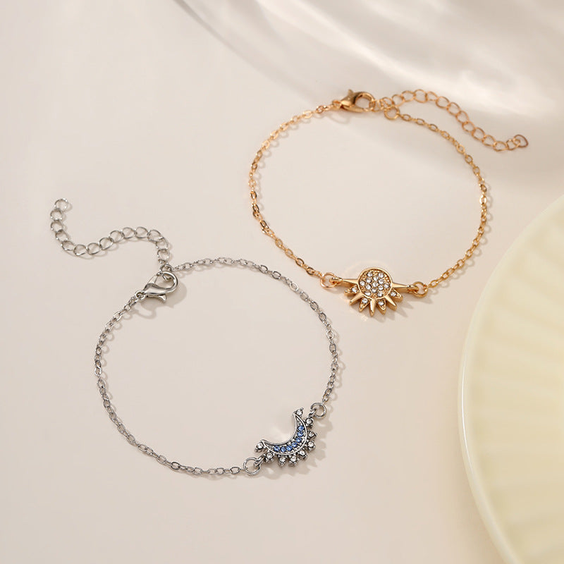 Sun & Moon Bracelet Set
