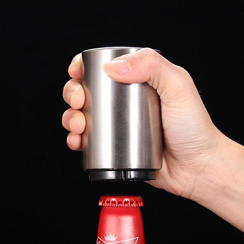 ⏰Stainless steel automatic bottle opener