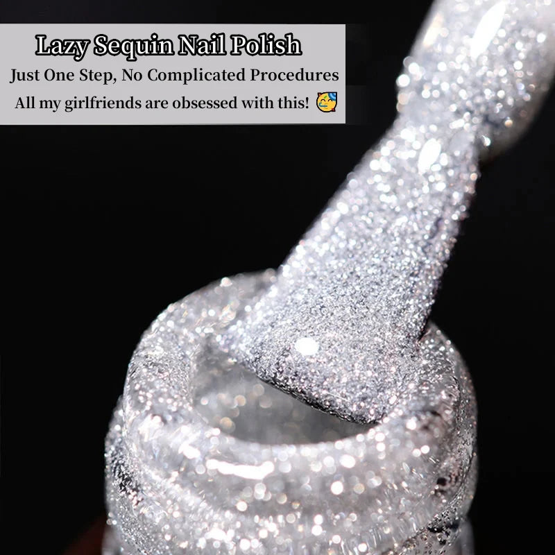 New Arrival💥High Density Glitter Nail Gel Polish