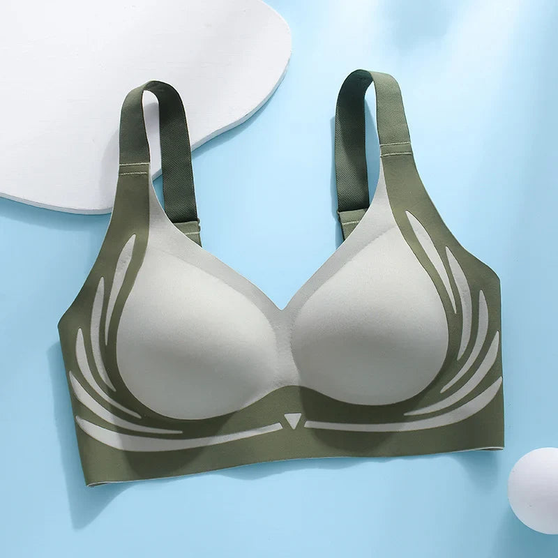 Super Gather Wireless Support Push-up Bra