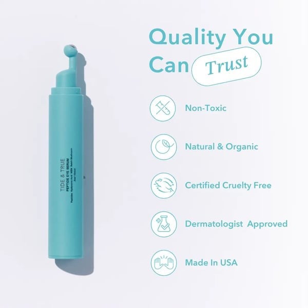 Eye Serum - Cooling Rollerball Under Eye Serum for Puffiness Dark Circles