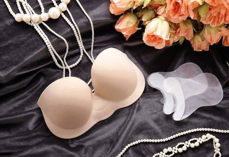 Miss Double Invisairpad Bra/Invisible Bra Inflatable