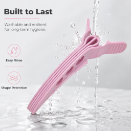 Hairline volume clip for high hair