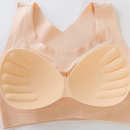 Seamless Front Buckle Support Bra