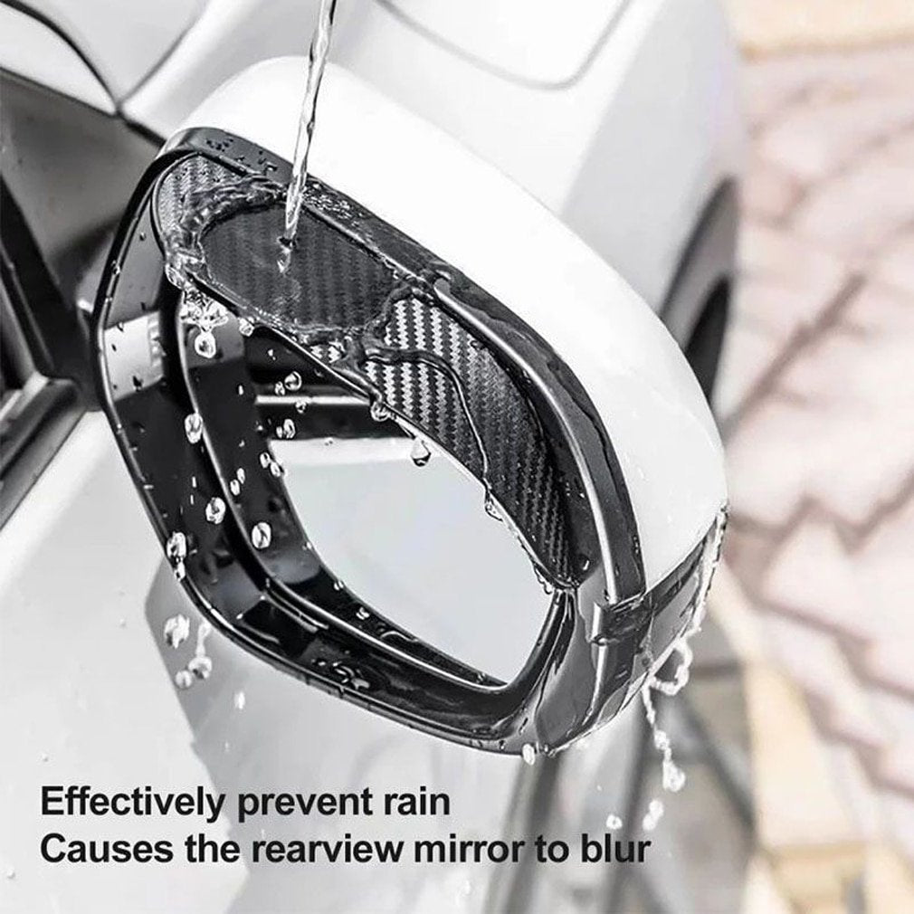Car Rear View Mirror Rain Eyebrow Visor
