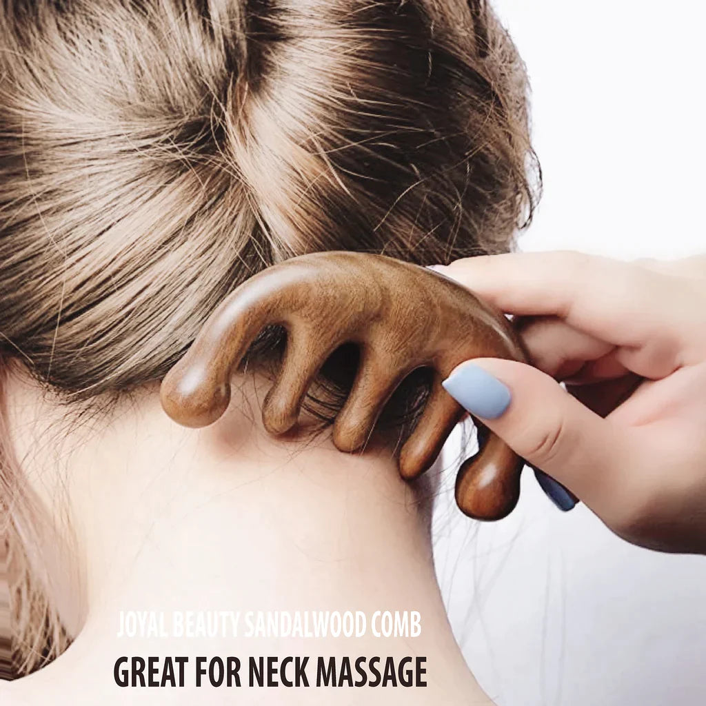 Sandalwood Comb For Scalp Massage