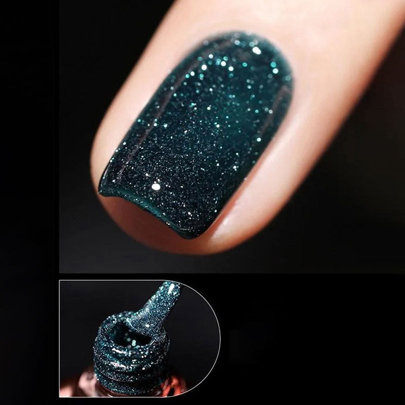New Arrival💥High Density Glitter Nail Gel Polish