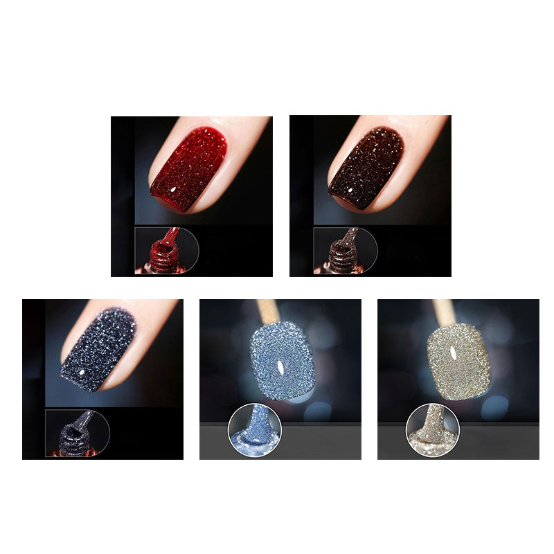 New Arrival💥High Density Glitter Nail Gel Polish