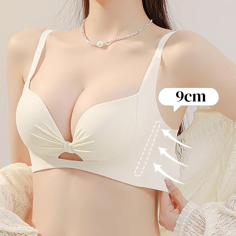 Seamless non-slip push-up bra