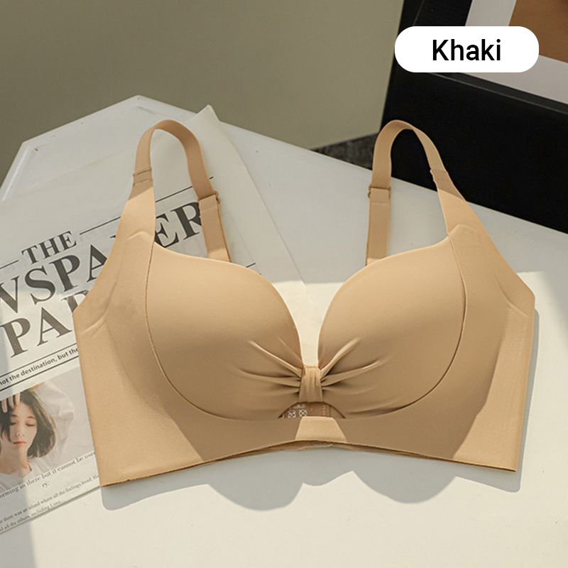 Seamless non-slip push-up bra
