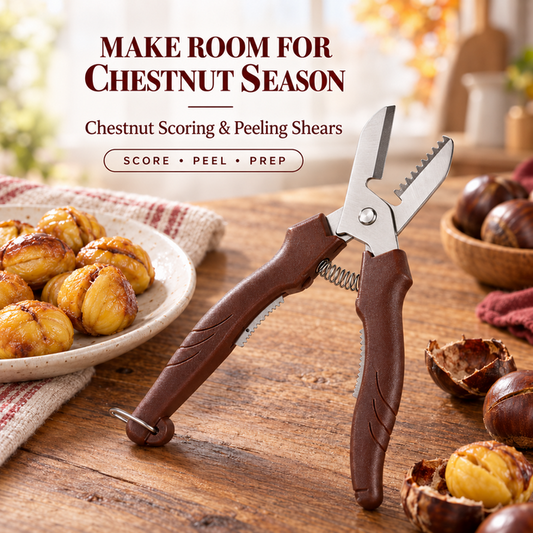 🌰 Chestnut Cutter & Peeler