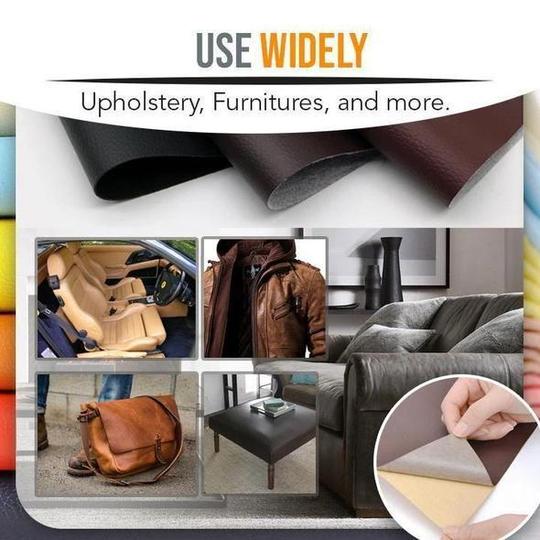 Self-Adhesive Leather Refinisher Cuttable Sofa Repair