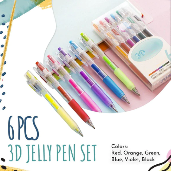 3D Jelly Pen Set