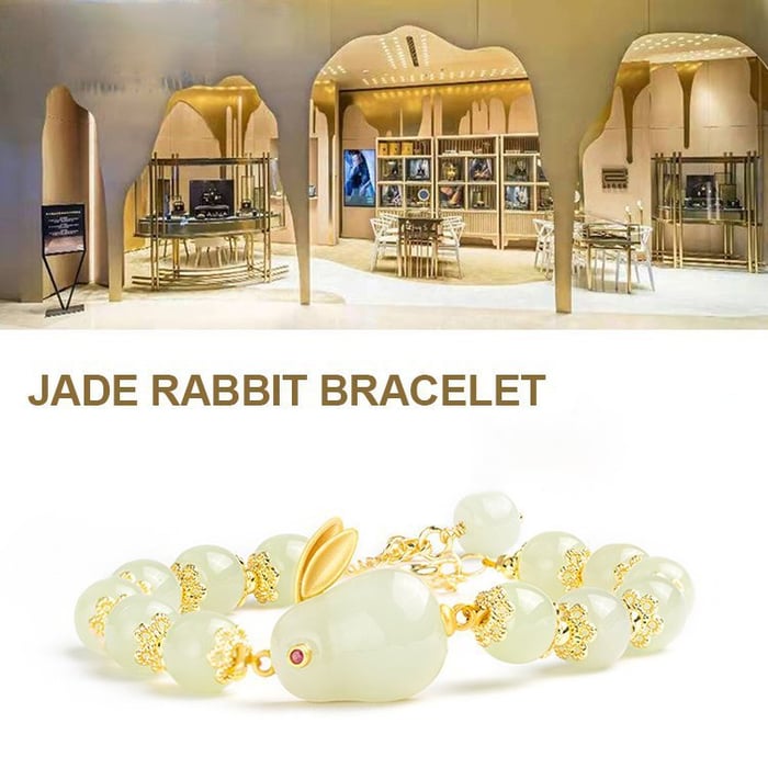 Jade rabbit bracelet