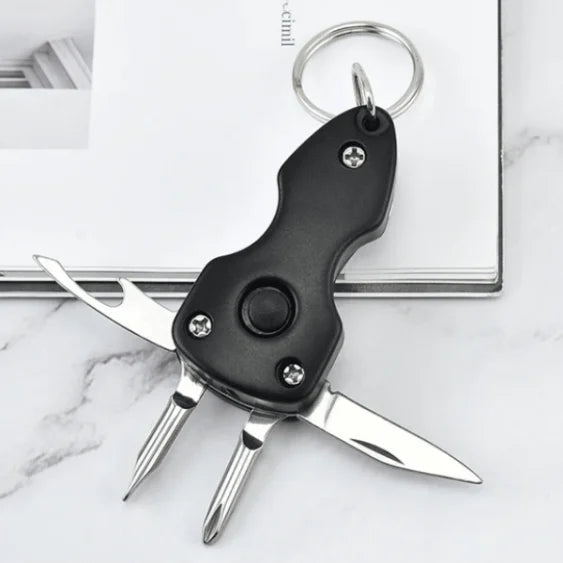 Multifunctional Folding Keychain